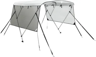Produktbild von vidaXL 3-Bow Bimini-Top mit Mesh-Seitenteilen 183x(170-182)x137 cm