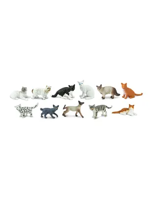 Produktbild von Safari Ltd Domestic Cats TOOB, 3 Jahr(e), Domestic Cats, Mehrfarbig