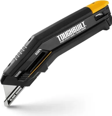 Produktbild von ToughBuilt | Messer mit fester Klinge und Schiebedeckel