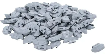 Image de Poids d'Équilibrage 15 g - Lot de 100 pcs - Précision et Fiabilité pour Équilibrage de Roues, Acier - D-Work