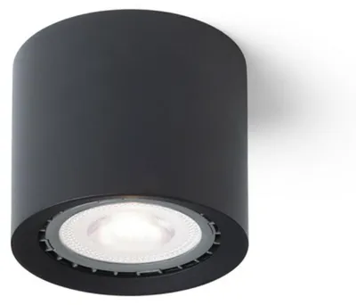 Productafbeelding van RED - DESIGN RENDL RENDL KAYAL Plafondlamp zwart 230V GU10 9W R14221