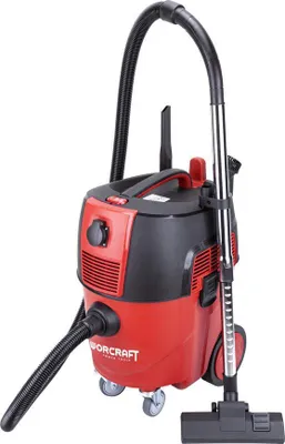 Zdjęcie produktu dla Odkurzacz Worcraft VC16-30S, 1600W, do zastosowań suchych i mokrych, przemysłowy