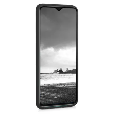 Produktbild von kwmobile Hülle kompatibel mit Xiaomi Redmi Note 8 Pro Hülle - weiches TPU Silikon Case - Cover geeignet für kabelloses Laden - Schwarz matt