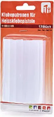 Produktbild von Klebepatronen für Heissklebepistole, 10 cm x 1 cm, 12 Stück