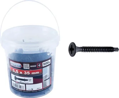 Obrázok produktu pre Rýchloupínacie skrutky Connex 3,5 x 35 mm, PH 2, 500 kusov