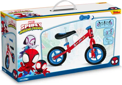 Image de STAMP Wheel SPIDEY - 10 inch - Rouge/Bleu ; SP330006
