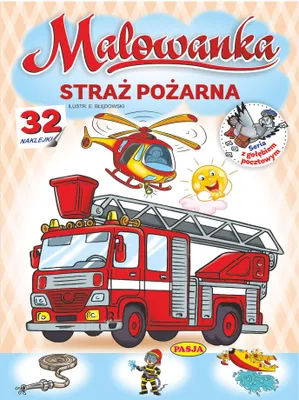 Imagen del producto de Libro para colorear sobre bomberos para niños