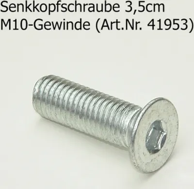Produktbild von Schraube 3,5 cm / M10 (10mm) Verbindungsschraube