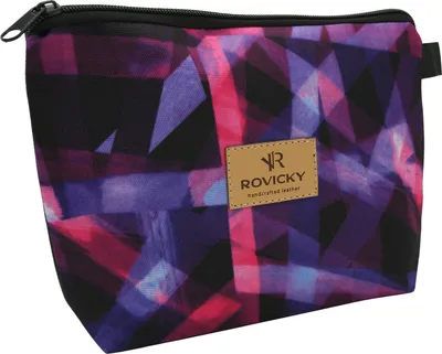 Produktbild von Rovicky Kosmetiktasche für Frauen Duall schwarz-lila One size