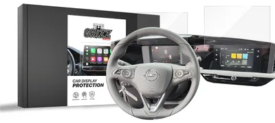 Produktbild von Keramische Autodisplayfolie 2in1 für Opel Grandland 7" (2021-...), Grizz Protector