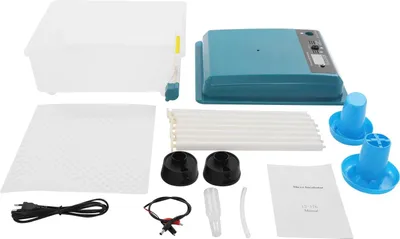 Image de Couveuse, régulation automatique de la température, capacité de 36 œufs, bleu