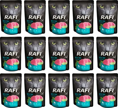 Produktbild von RAFI Nassfutter Pastete für kastrierte Katzen mit Thunfisch 100 g – 1 Stück