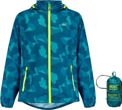 Produktbild von Mac In A Sac Regenjacke Origin Edition Teal-camo S
