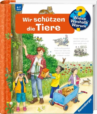 Image de Ravensburger Buch Wieso? Weshalb? Warum? Kindersachbuch Band 43 Wir schützen die Tiere 60059
