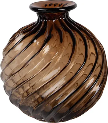 Obrázok produktu pre Clayre & Eef Váza Ø 19x21 cm Hnedé sklo
