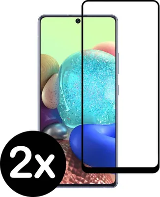Image de Smartphonics Samsung Galaxy A71 5G protection d'écran en verre trempé avec coins arrondis - 2 pièces