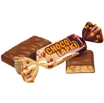 Produktbild von ROSHEN “Chocolapki” Konfekt mit Erdnüssen – 500 g