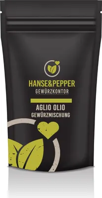 Produktbild von 1kg Aglio Olio Peperoncino grob scharf - Gewürzmischung für Pastagerichte