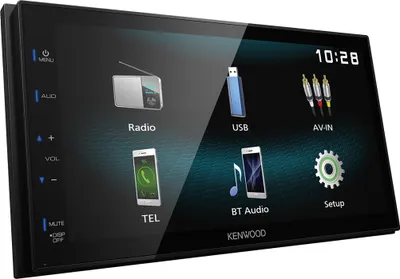 Produktbild von Kenwood DMX120BT, Schwarz, 2 DIN, 84 W, 50 W, 99 dB, NTSC, PAL