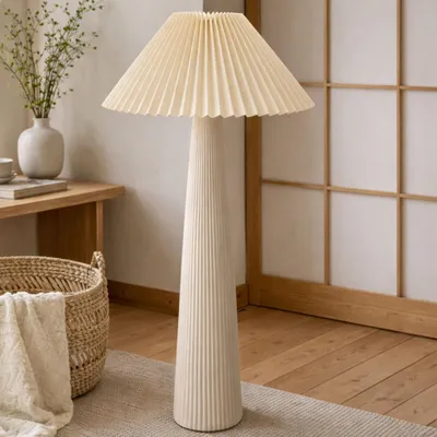 Image de Lampadaire Milton & Oldbrook Sliema Blanc