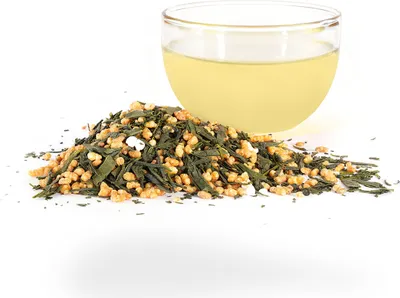 Produktbild von tea4chill Tee / grüner Tee Genmaicha, 100g Beutel