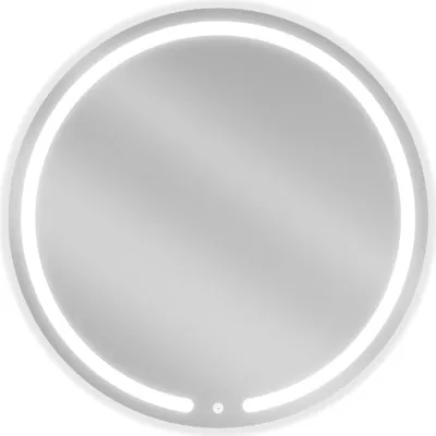 Obrázek produktu pro Mexen Rose zrcadlo koupelnové osvětlené, kulaté 80 cm, LED 6000K, antivlákno - 9810-080-080-611-00
