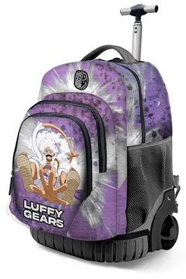 Produktbild von Karactermania One Piece Luffy Gear 5 47x32x27 Cm 40.61l Rucksack Mit Rollen Lila Kinder Lila One Size