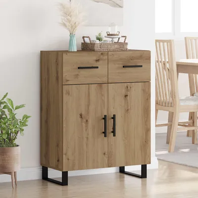 Produktbild von vidaXL Sideboard Artisan-Eiche 69,5 x 34 x 90 cm Holzwerkstoff
