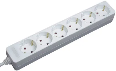Produktbild von Brennenstuhl 1550620406 - 1,4 m - 6 AC-Ausgänge - Indoor - Weiß - CE - 1 Stück(e)