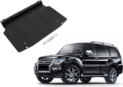 Obrázok produktu pre J&J Automotive | Ochranný kryt motora pre Mitsubishi Pajero 2007-2018, (Kryt motora)
