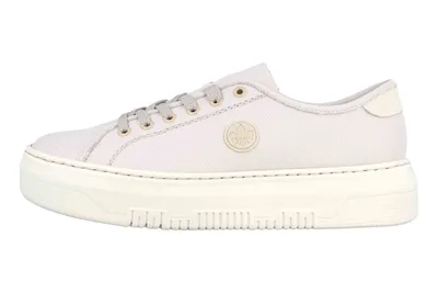 Produktbild von Rieker Sneaker in Übergrößen Weiß M1926-80 große Damenschuhe, Größe:42
