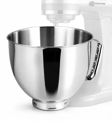 Edelstahl-Rührschüssel 5 l mit Griff für 4,5–5 QT
