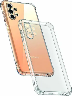 Produktbild von Handyhülle passend für Samsung Galaxy A13  5G transparent - Stoßfeste TPU Silikonhülle mit Bumper Shockproof -  Smartphonica