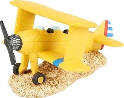 Produktbild von Aqua Della Aquariendekoration Flugzeug Doppeldecker