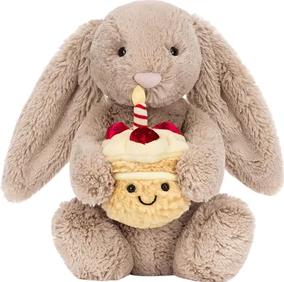 Produktbild von Bashful Beiges Bunny - Geburtstagshase von Süßes und weiches Plüschtier