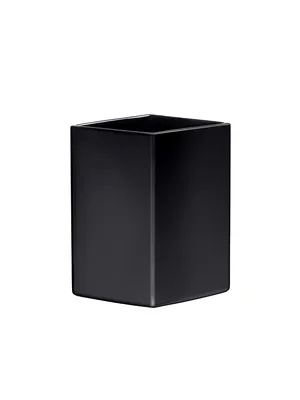Produktbild von iittala Ruutu - Keramik Vase 22,5 cm, schwarz