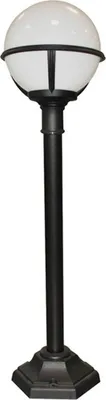 Produktbild von Elstead Glenbeigh Außen-Stehleuchte E27 106cm Schwarz IP44 Anti-Meerwasser