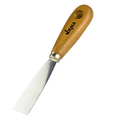 Produktbild von Spachtel Malerspachtel Stielspachtel Gipsspachtel 30 x 25 mm mit Holzgriff