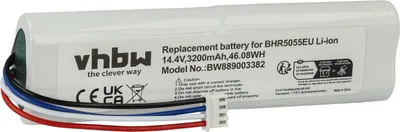 Produktbild von vhbw Akku kompatibel mit Mijia 2C, STYTJ04ZHM Saugroboter (3200 mAh, 14,4 V, Li-Ion)