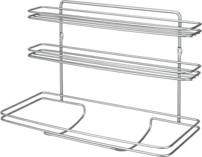 Produktbild von Stahlschubladenhalter mit 3 Ebenen, 33 x 14 x 23 cm