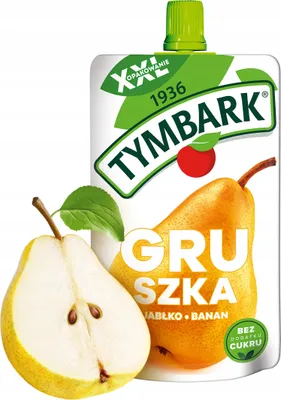 Obrázok produktu pre Tymbark 100% ovocná pena Hruška Jablko Banán 200 G
