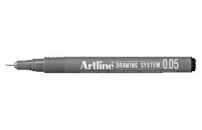 Produktbild von Artline - Technischer Fineliner 0,05 mm schwarz | 12 Stück