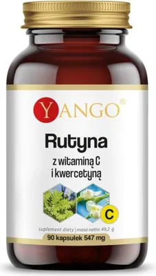 Productafbeelding van Yango rutine met vitamine C + quercetine (90 capsules) 8058