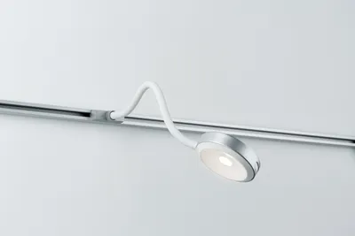 Produktbild von Paulmann 954.54, Schienenlichtschranke, 1 Glühbirne(n), LED, 2700 K, 440 lm, Chrom, Weiß