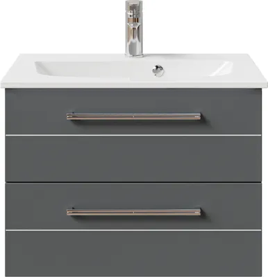 Produktbild von PELIPAL Serie 6025 SET-045-003 Waschtisch mit Unterschrank bestehend aus: Waschtisch, Waschtischunterschrank  / 67cm