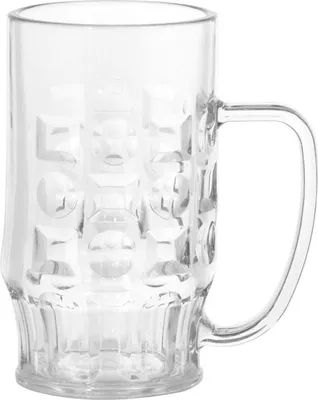 Produktbild von Bierkrug Polycarbonat, Inhalt: 0,60 Liter, Höhe: 156 mm, ø: 83 mm