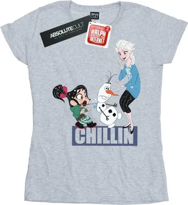 Produktbild von Disney - "Wreck It Ralph" T-Shirt für Damen BI44976 (S) (Grau)