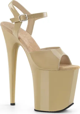 Produktbild von FLAMINGO-809 Damen Sandale von Pleaser, Beige  , EU 38, US 8