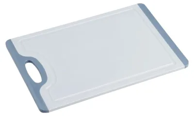 Productafbeelding van Snijplank met antislip, kunststof, 29,5 x 19,5 x 0,75 cm, blauw
