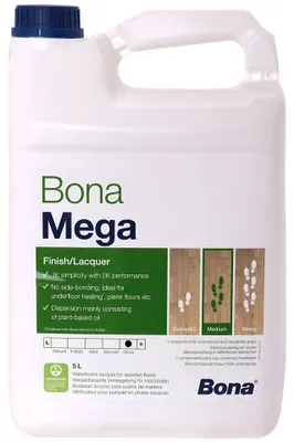Produktbild von BONA MEGA Parkettlack glänzend 5 Liter